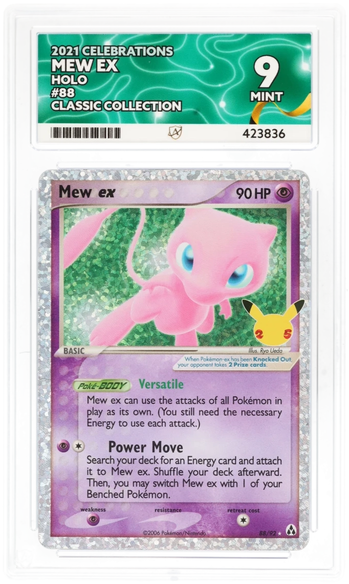 Mew ex Classic Collection ACE 9