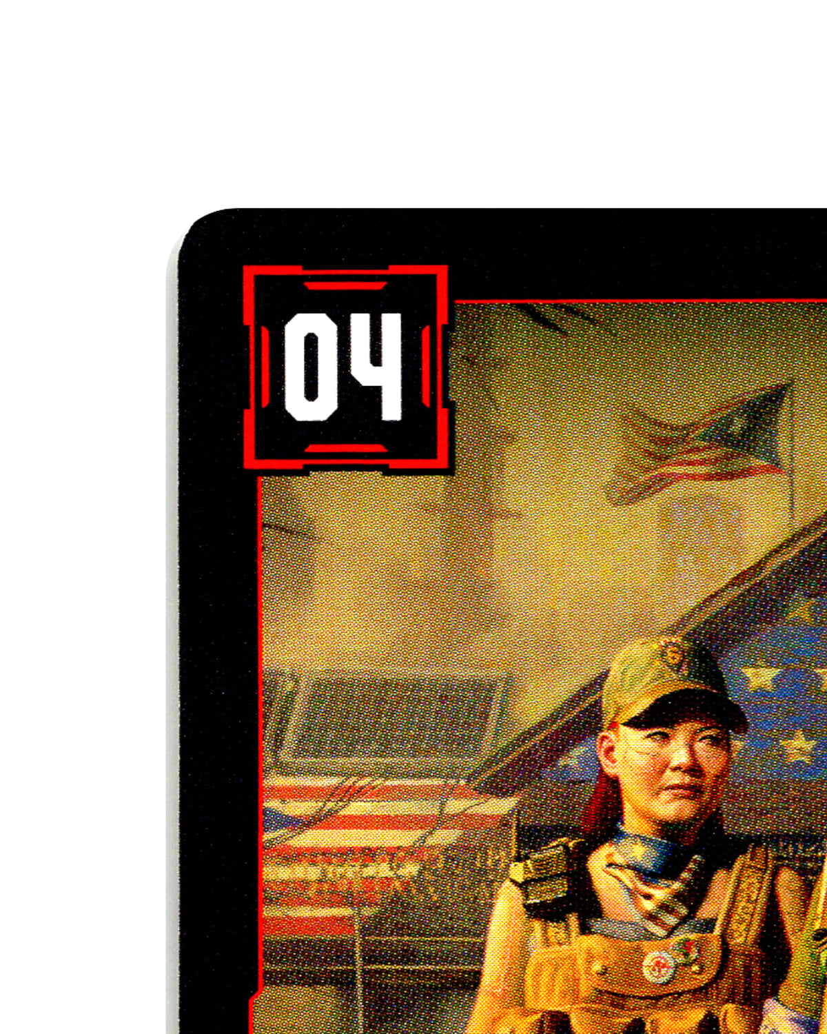 6th Street Recruits B006 Cyberpunk 2077 TCG Beta card front top-left corner