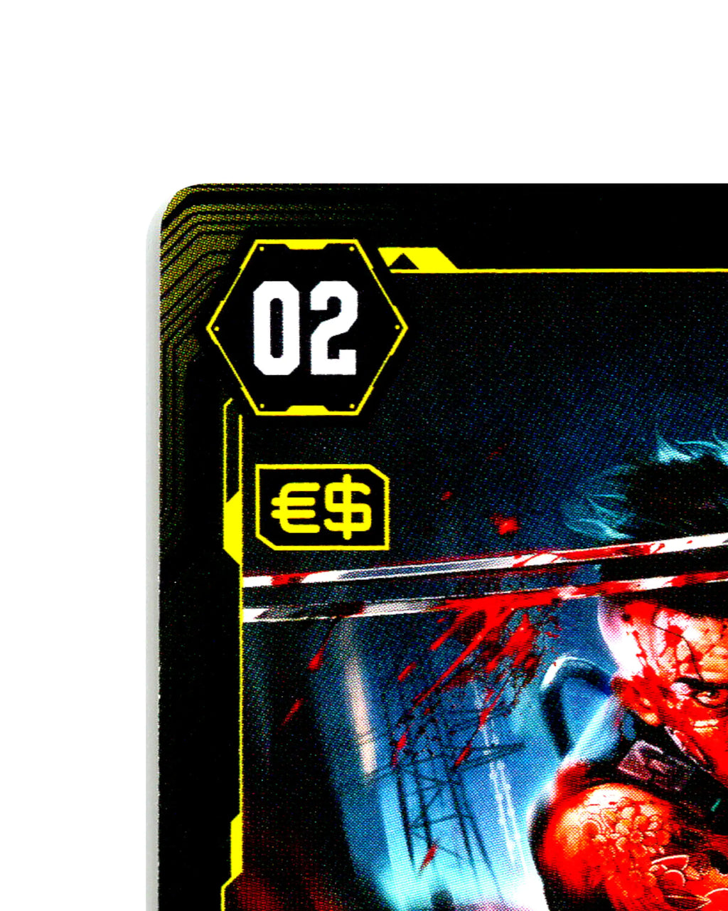 Adrenaline Converter B059 Cyberpunk 2077 TCG Beta card front top-left corner