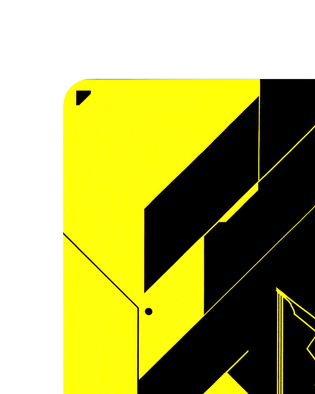 All Is Lost B027 Cyberpunk 2077 TCG Beta card back top-left corner