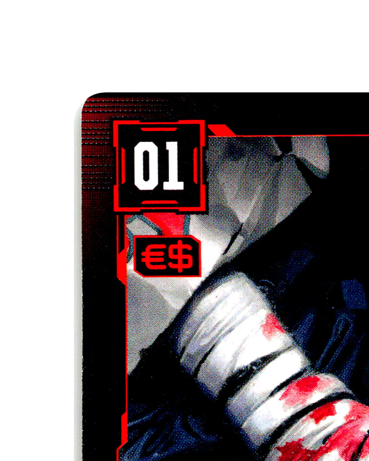 All Is Lost B027 Cyberpunk 2077 TCG Beta card front top-left corner