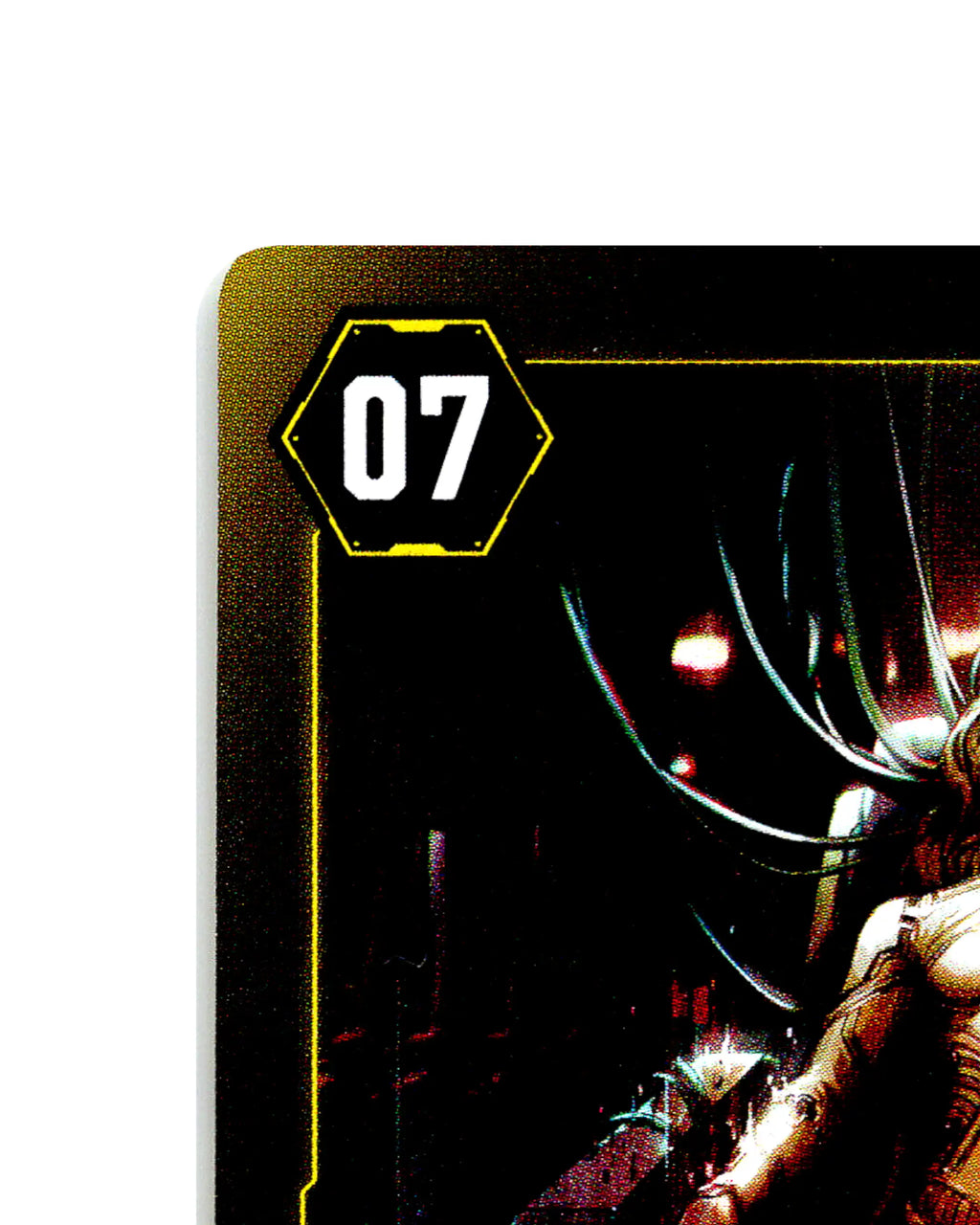 Alt Cunningham — Mother of Daemons B042 Cyberpunk 2077 TCG Beta card front top-left corner