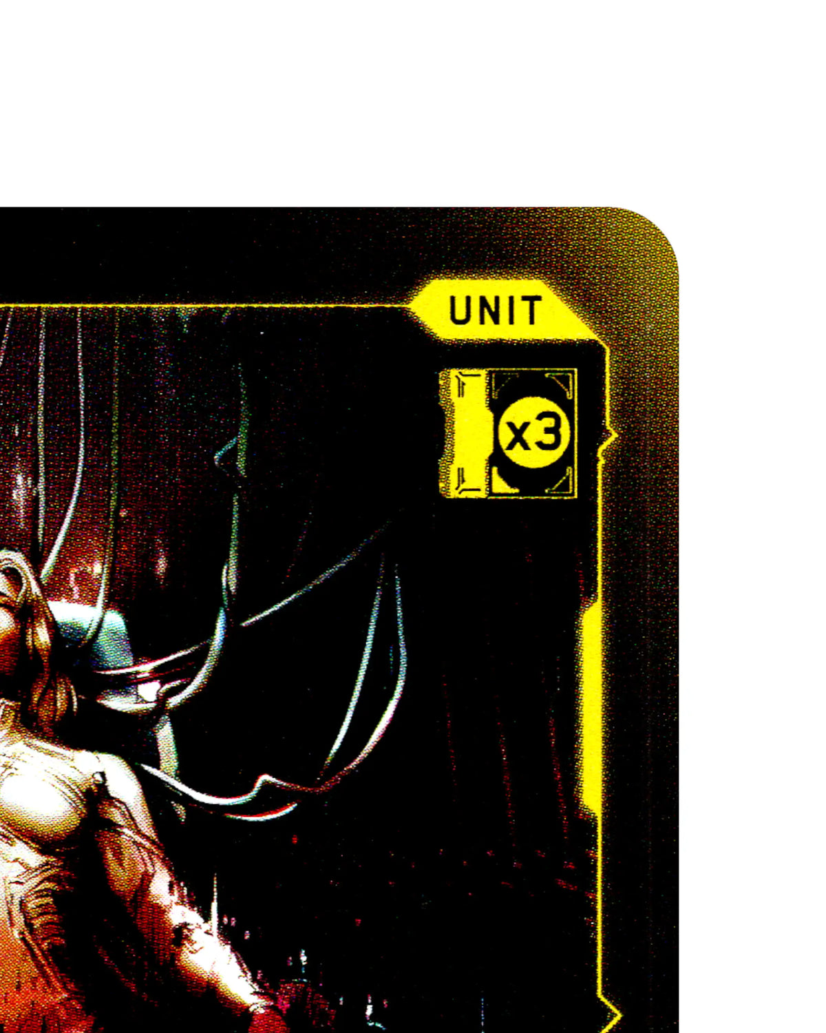 Alt Cunningham — Mother of Daemons B042 Cyberpunk 2077 TCG Beta card front top-right corner