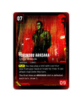 Yorinobu Arasaka — Steel Dragon B022 Cyberpunk 2077 TCG Beta card front