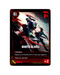 Mantis Blades B025 Cyberpunk 2077 TCG Beta card front