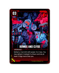 Bonnie and Clyde B029 Cyberpunk 2077 TCG Beta card front