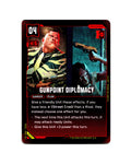 Gunpoint Diplomacy B032 Cyberpunk 2077 TCG Beta card front