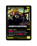 Augmented Negotiators B043 Cyberpunk 2077 TCG Beta card front