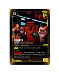 Caliber — Totentanz's Top Dog B044 Cyberpunk 2077 TCG Beta card front