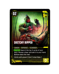 Sketchy Ripper B054 Cyberpunk 2077 TCG Beta card front