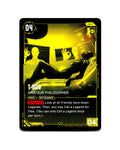 T-bug — Amateur Philosopher B055 Cyberpunk 2077 TCG Beta card front