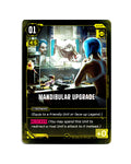 Mandibular Upgrade B062 Cyberpunk 2077 TCG Beta card front