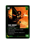 Saul Bright — Stormrider B089 Cyberpunk 2077 TCG Beta card front
