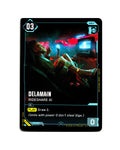 Delamain — Rideshare AI B111 Cyberpunk 2077 TCG Beta card front
