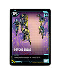 Psycho Squad B124 Cyberpunk 2077 TCG Beta card front