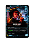 Dying Night — V's Pistol B128 Cyberpunk 2077 TCG Beta card front