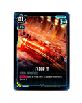 Floor It B132 Cyberpunk 2077 TCG Beta card front