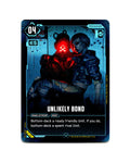 Unlikely Bond B140 Cyberpunk 2077 TCG Beta card front