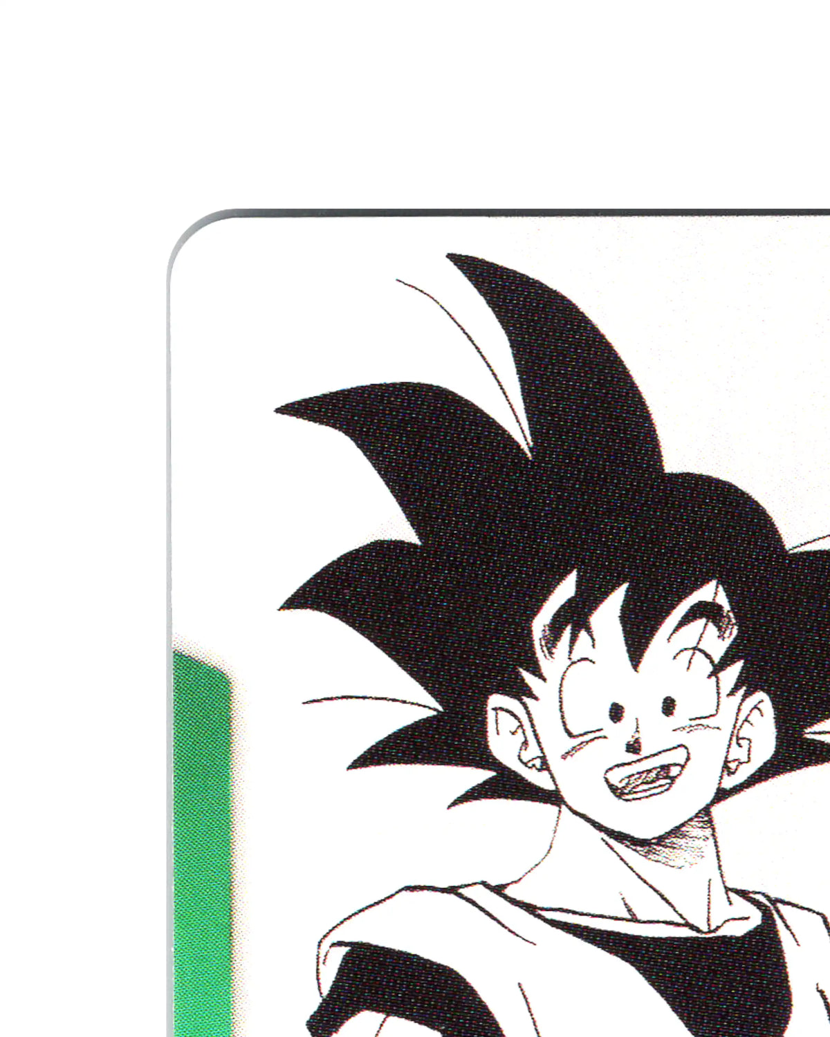 Son Goku Leader SB02-033 - reverse top left corner