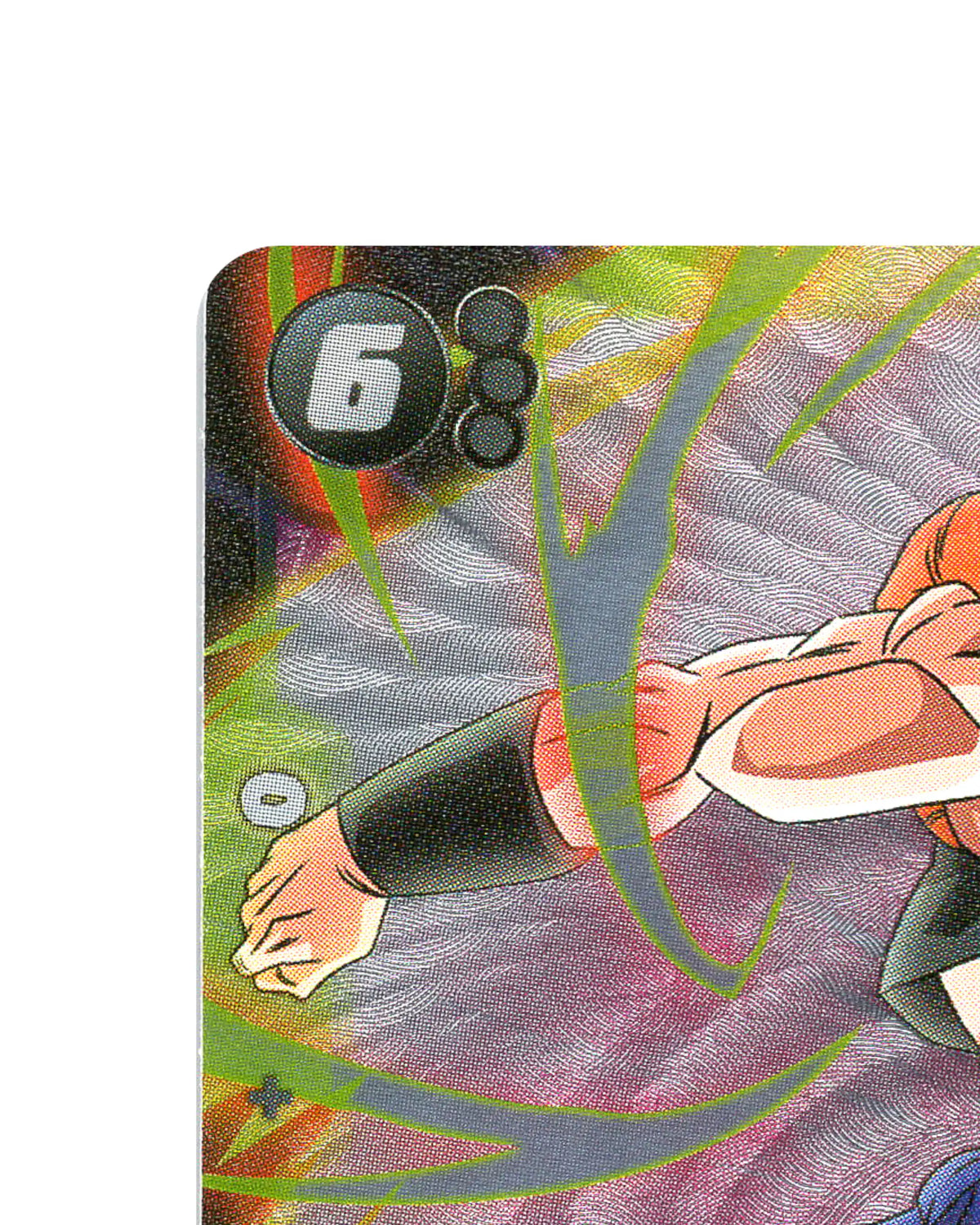 Gogeta FB06-097 SR - face top left corner