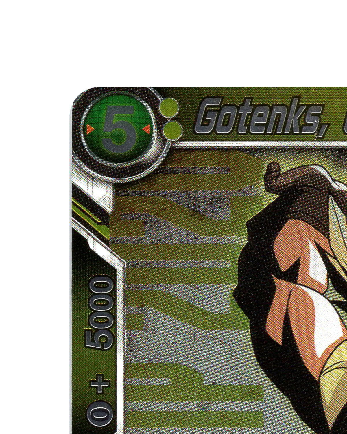 Gotenks P-239 PR - face top left corner