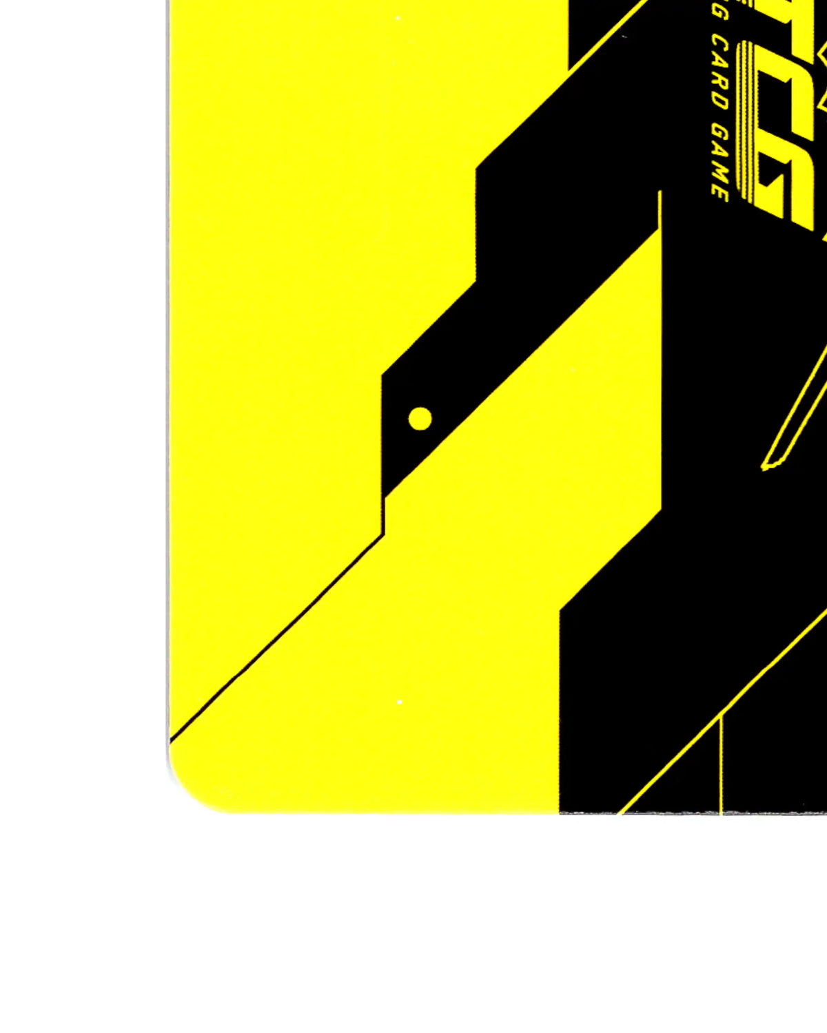 Bonnie and Clyde B029 Cyberpunk 2077 TCG Beta card back bottom-left corner