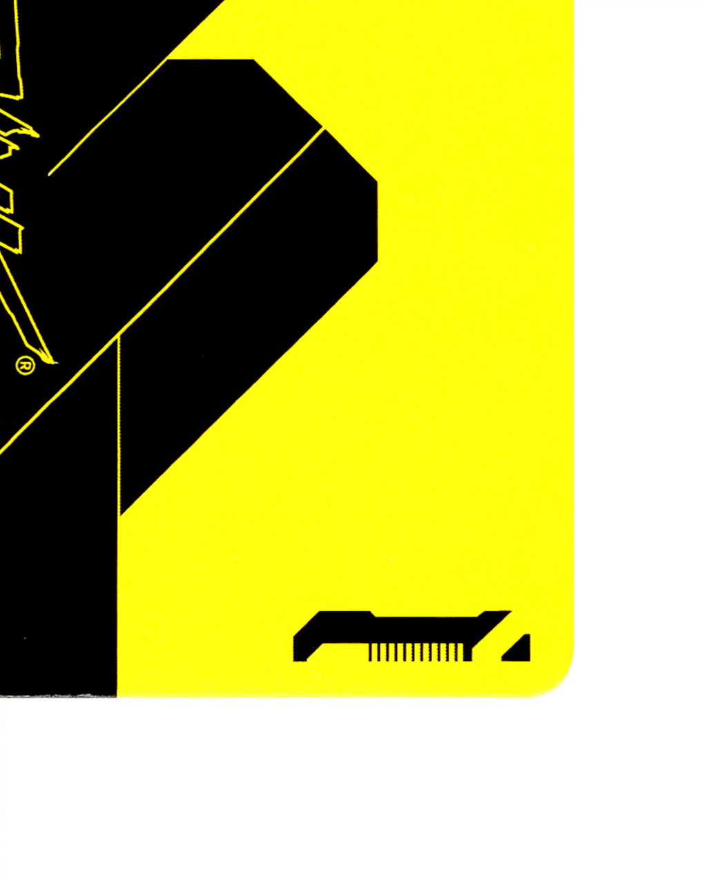Bonnie and Clyde B029 Cyberpunk 2077 TCG Beta card back bottom-right corner
