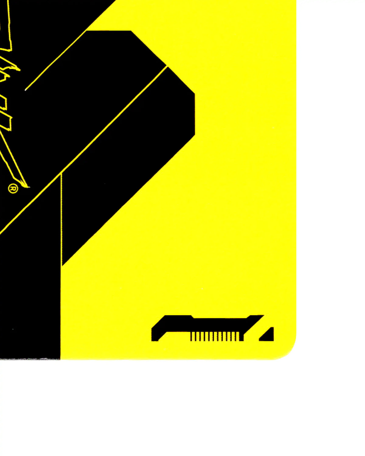Bonnie and Clyde B029 Cyberpunk 2077 TCG Beta card back bottom-right corner