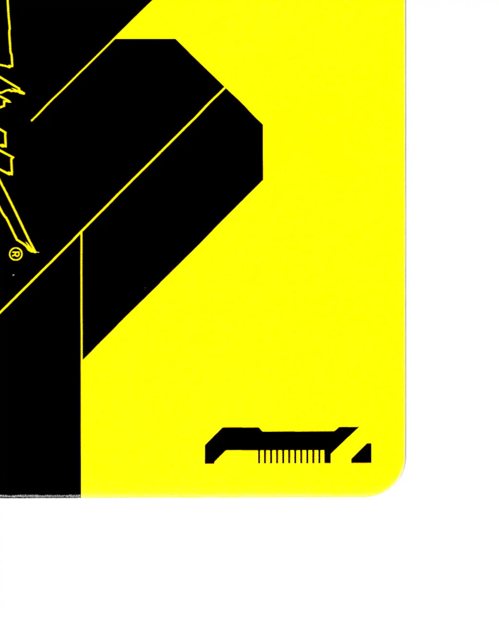 Chrome Fang B008 Cyberpunk 2077 TCG Beta card back bottom-right corner