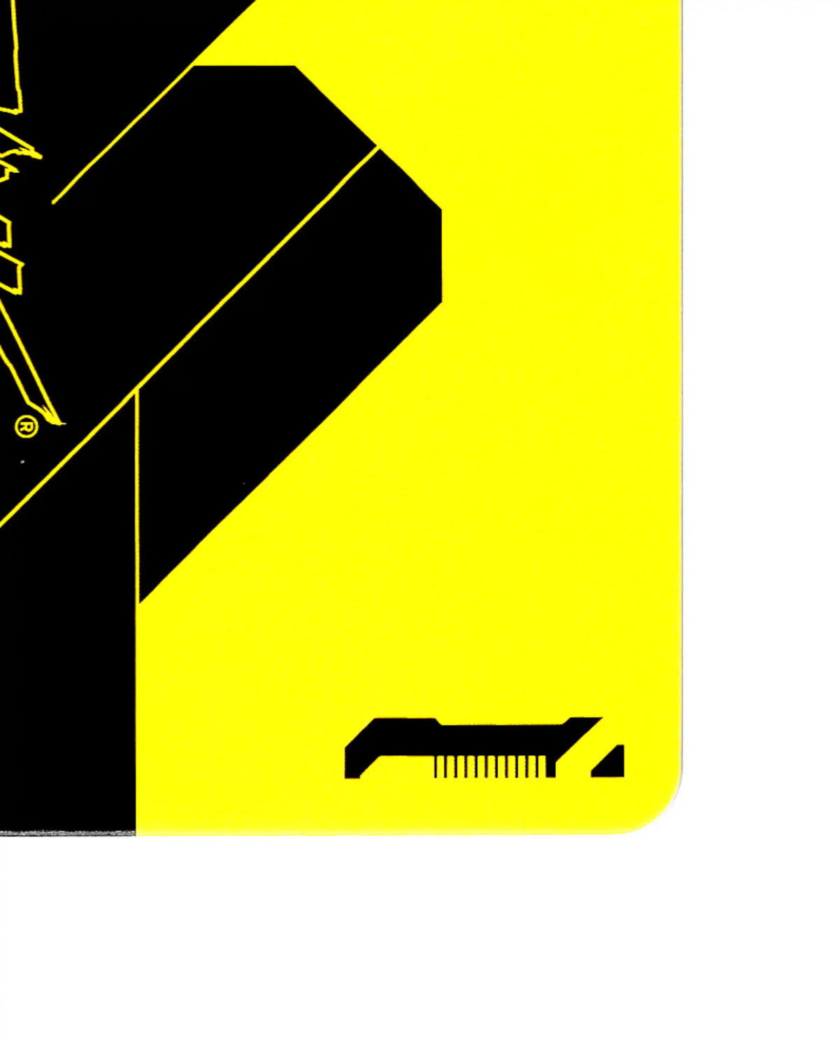 Chrome Fang B008 Cyberpunk 2077 TCG Beta card back bottom-right corner
