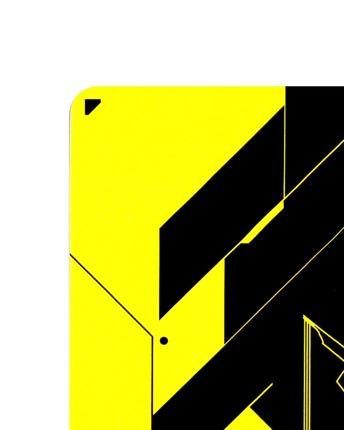 Chrome Reverie B131 Cyberpunk 2077 TCG Beta card back top-left corner