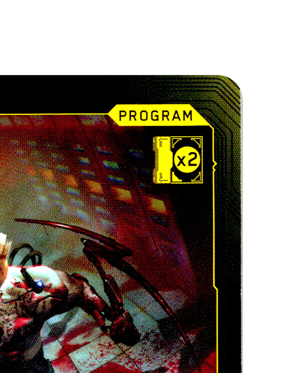 Cyberpsychosis B067 Cyberpunk 2077 TCG Beta card front top-right corner