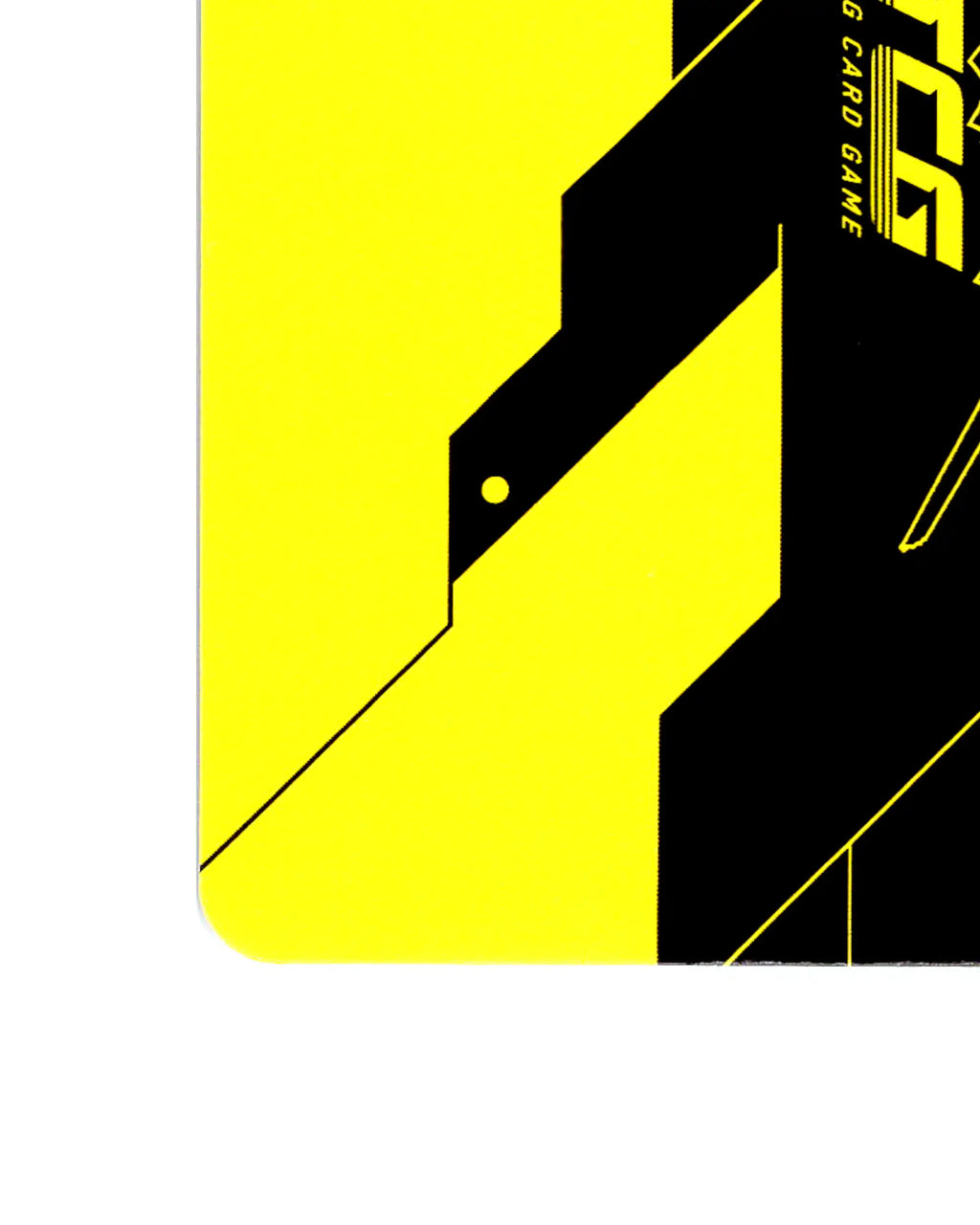 Deadman Transmitter B024 Cyberpunk 2077 TCG Beta card back bottom-left corner