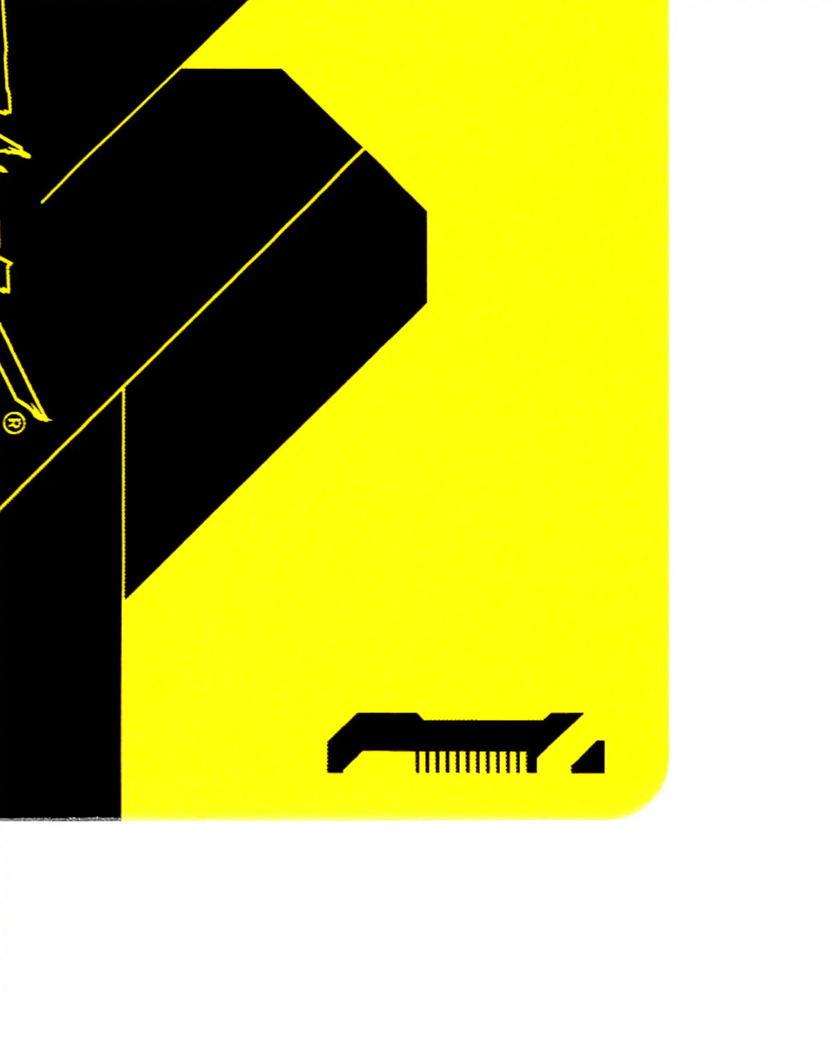 Detonate B031 Cyberpunk 2077 TCG Beta card back bottom-right corner