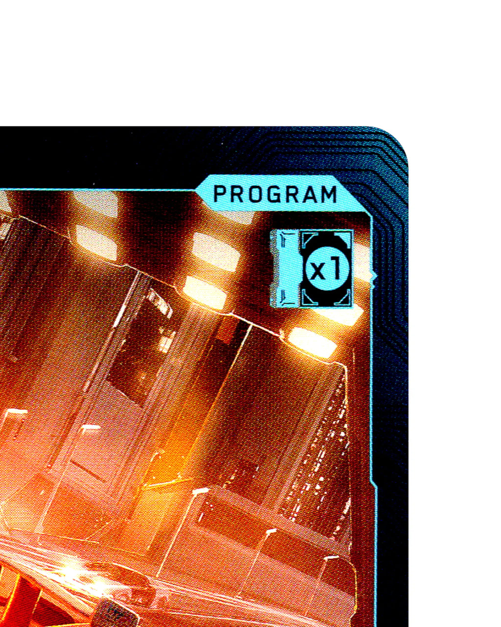 Floor It B132 Cyberpunk 2077 TCG Beta card front top-right corner