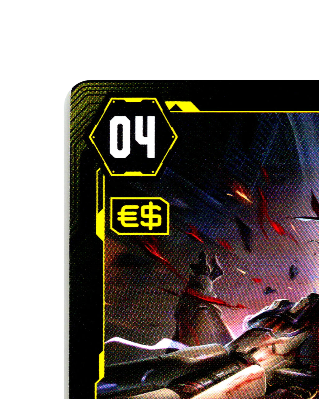 Gorilla Arms B060 Cyberpunk 2077 TCG Beta card front top-left corner