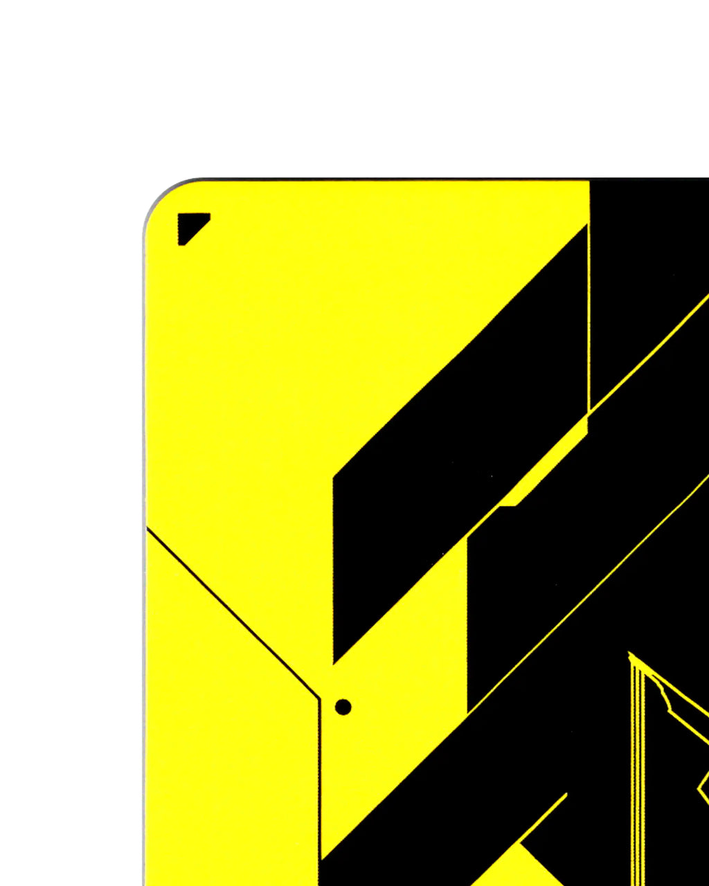 Heywood Ripperdoc B047 Cyberpunk 2077 TCG Beta card back top-left corner