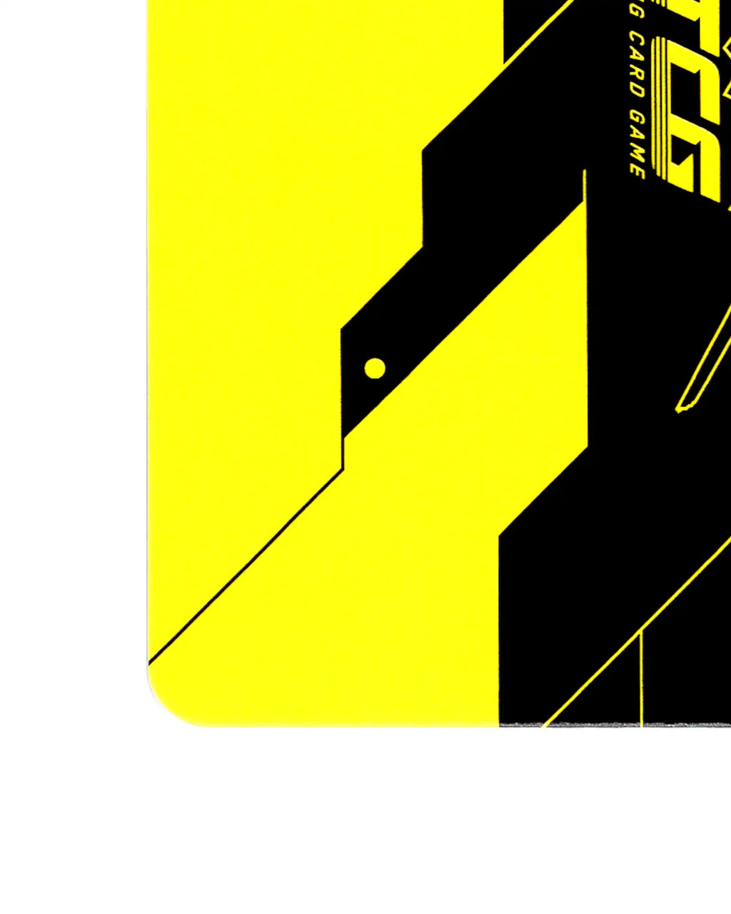 Jacked-In Voodoo Boy B115 Cyberpunk 2077 TCG Beta card back bottom-left corner