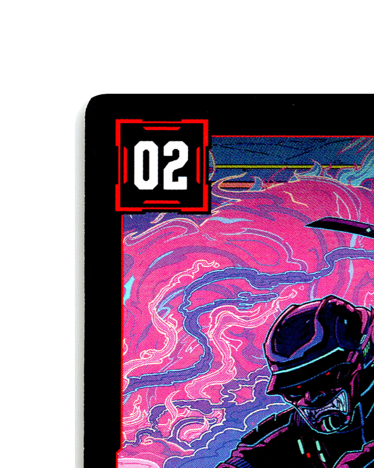 Japantown Jonin B010 Cyberpunk 2077 TCG Beta card front top-left corner