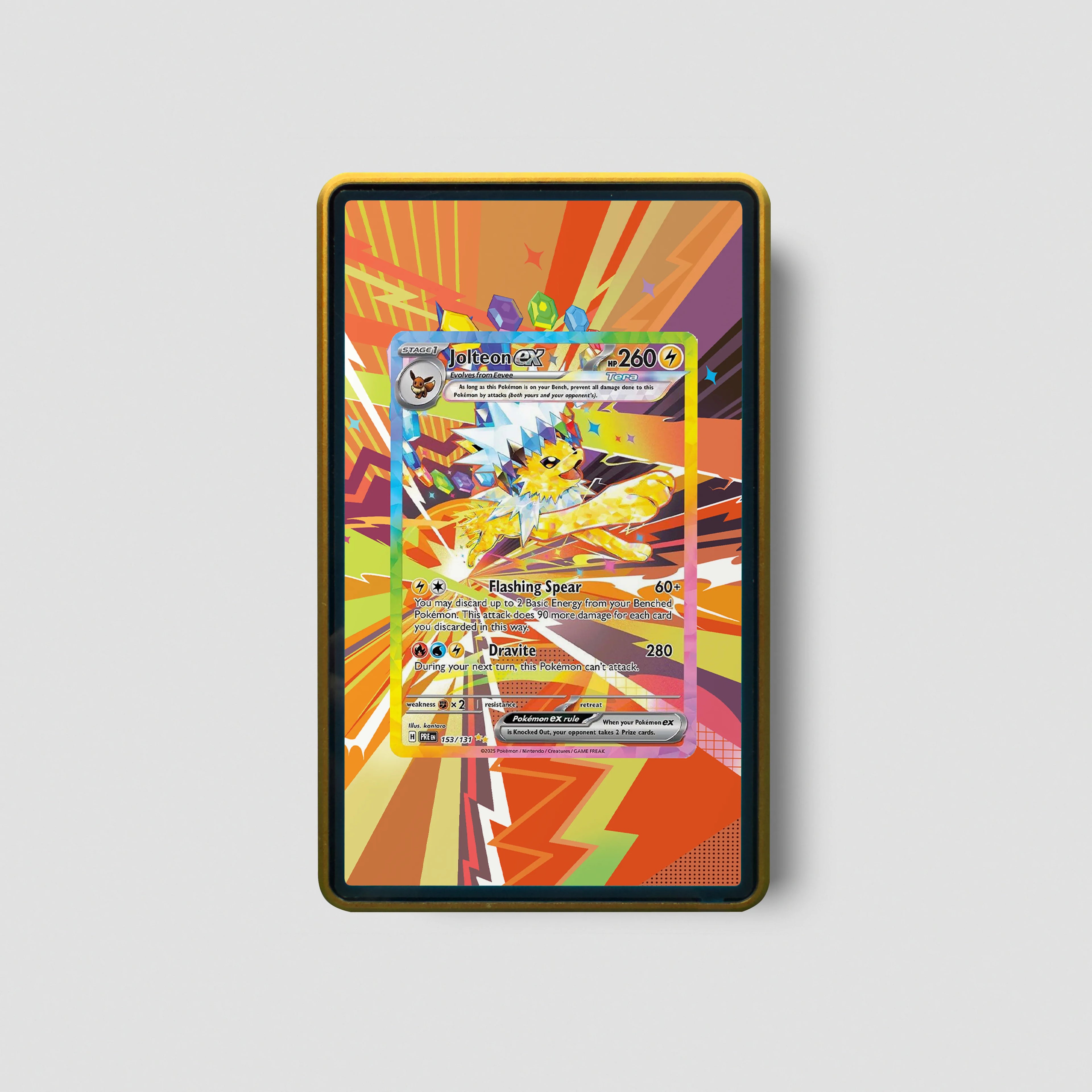 Jolteon EX 153/131 Extended artwork Bundle