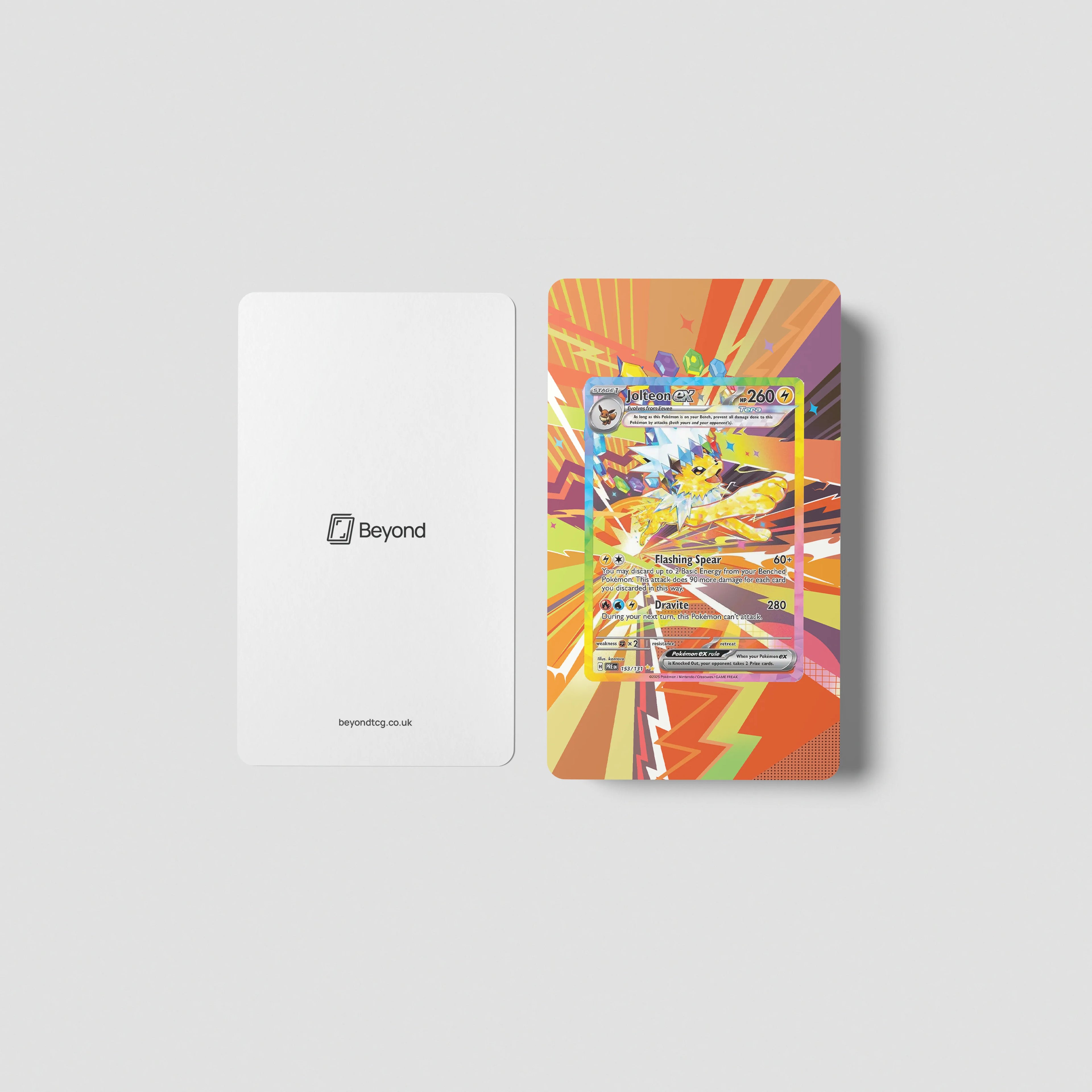 Jolteon EX 153/131 Extended artwork Bundle