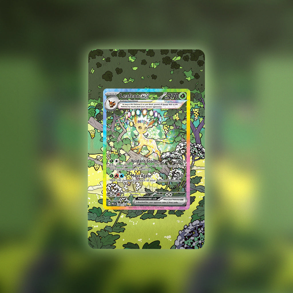 Leafeon EX 144/131 Extended Artwork Print