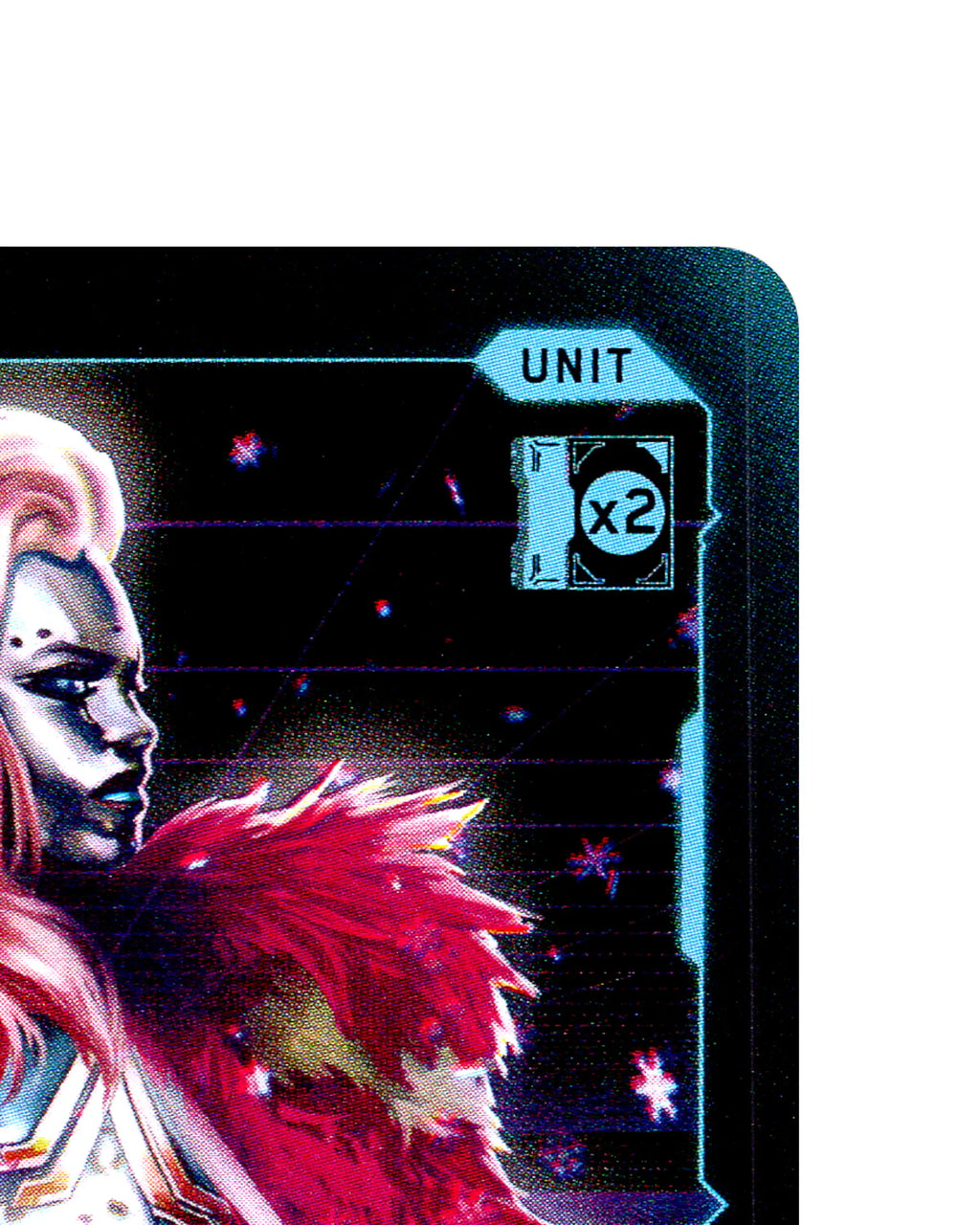 Lizzy Wizzy — Delicate Weapon B117 Cyberpunk 2077 TCG Beta card front top-right corner