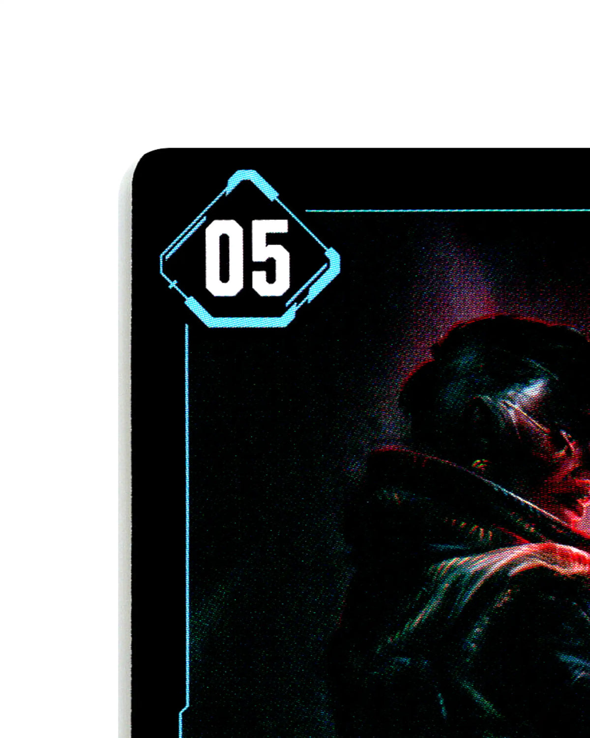 Maman Brigitte — Spirit of Death B118 Cyberpunk 2077 TCG Beta card front top-left corner