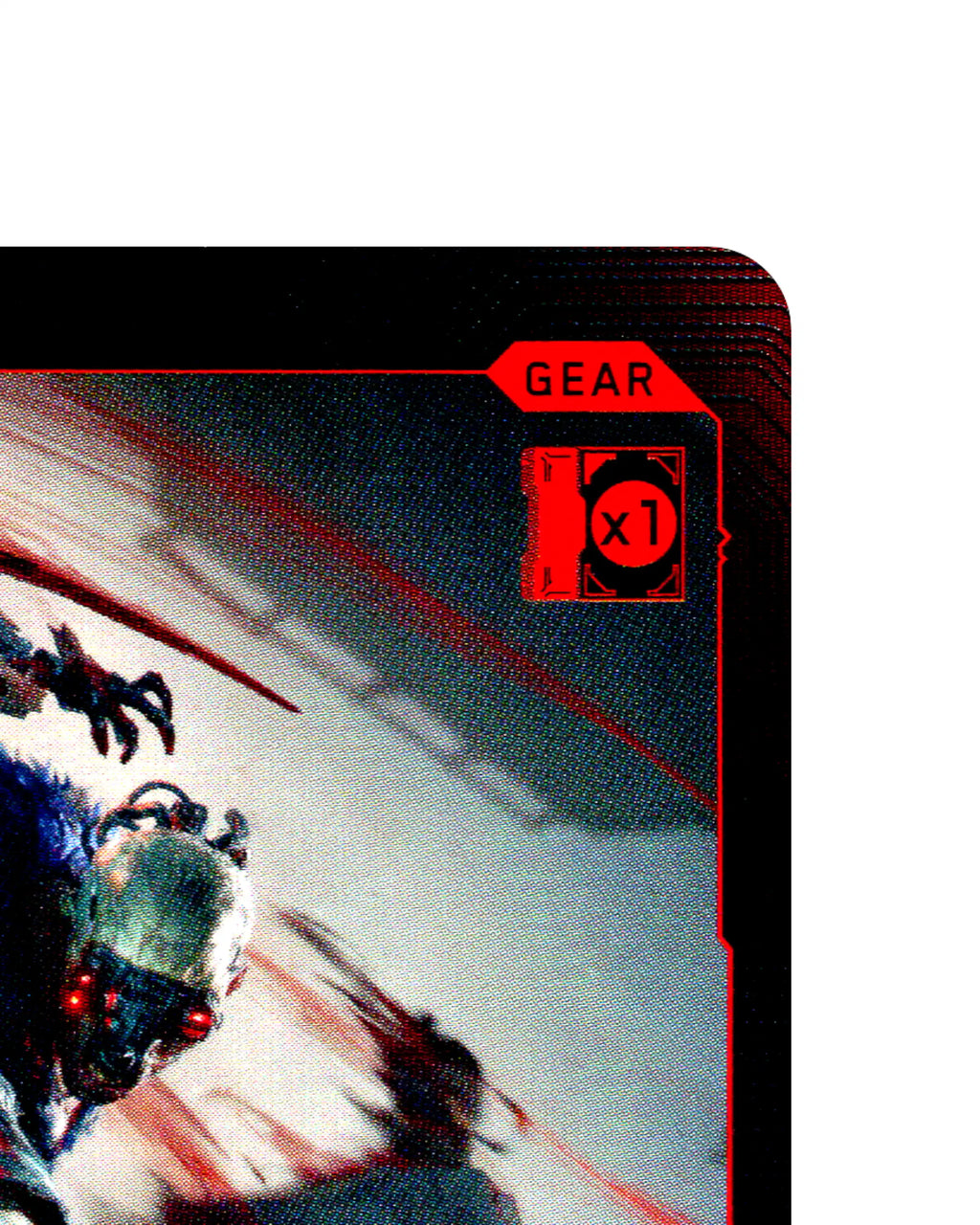 Mantis Blades B025 Cyberpunk 2077 TCG Beta card front top-right corner
