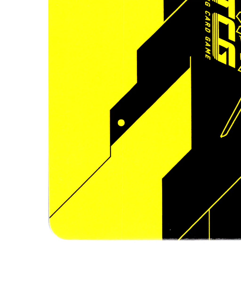 Maxtac Suppression Team B050 Cyberpunk 2077 TCG Beta card back bottom-left corner