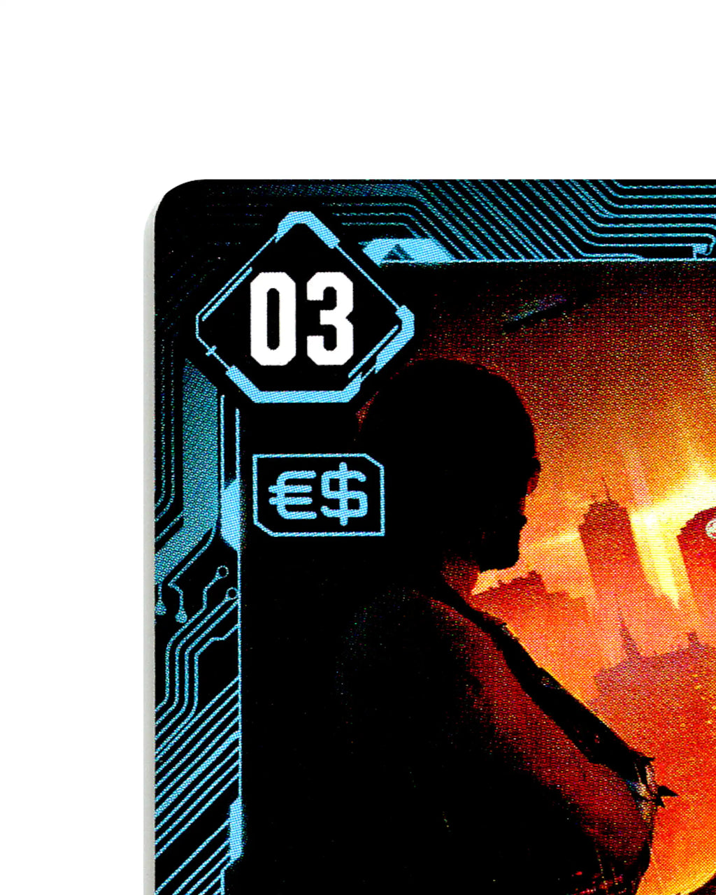 Nocturne OP55N1 B134 Cyberpunk 2077 TCG Beta card front top-left corner