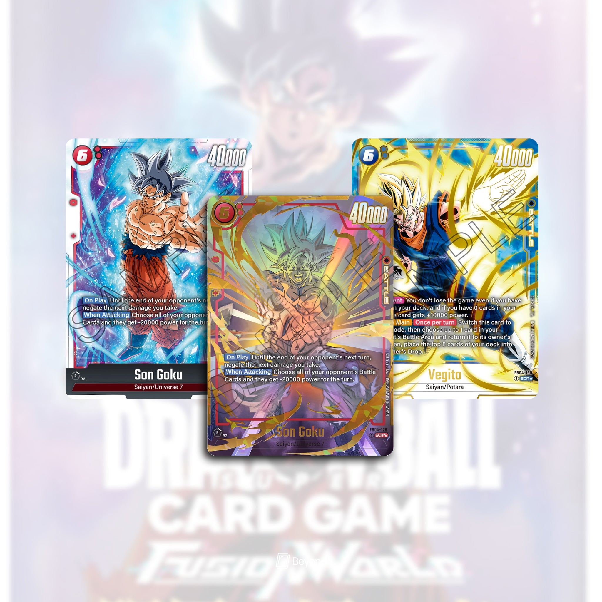 Dragon Ball Super Fusion World FB04 Japanese Booster Box