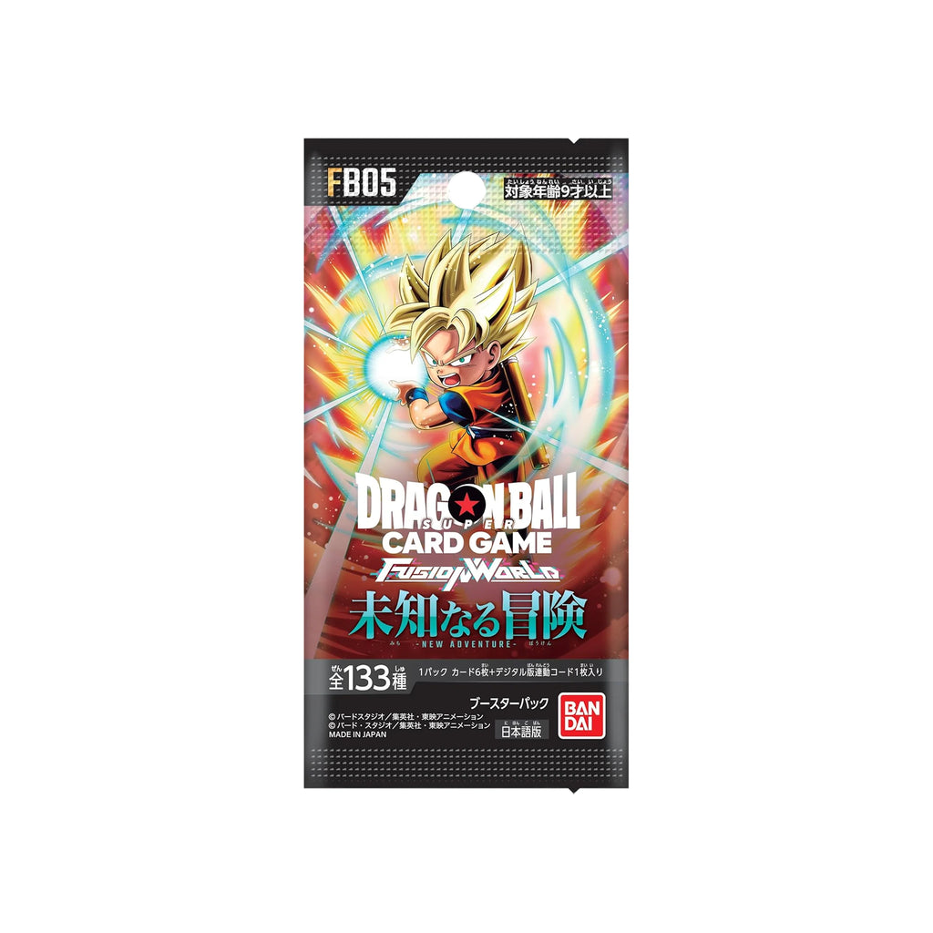 Dragon Ball Super Fusion World Booster FB05 Japanese Booster Pack