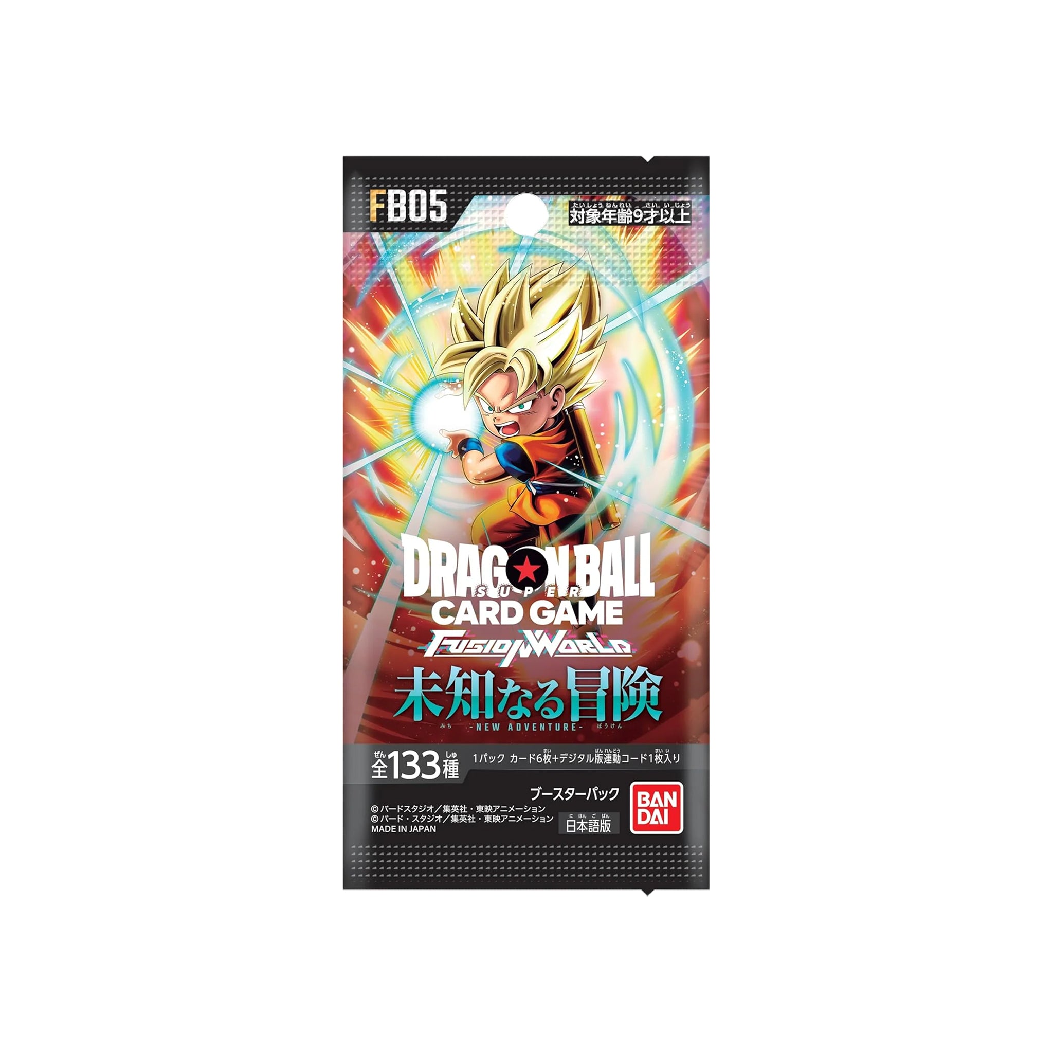 Dragon Ball Super Fusion World Booster FB05 Japanese Booster Pack